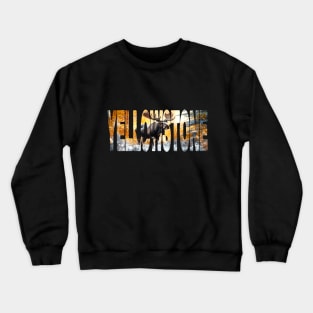 YELLOWSTONE - Moose Early Snow - Wyoming USA Crewneck Sweatshirt